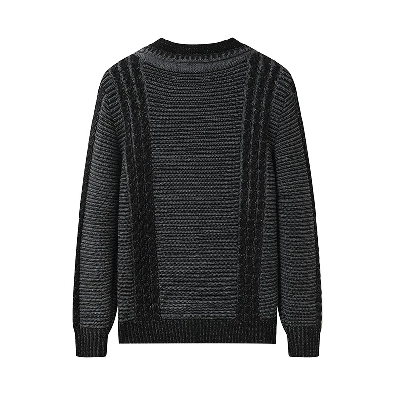 Men Long Sleeve Cable Knit Jumper Factory&Supplier